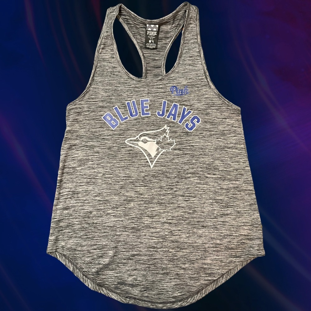 Pink Victoria’s Secret MLB Toronto Blue Jays Tank Top Women’s Size Medium